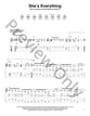 She's Everything Guitar and Fretted sheet music cover